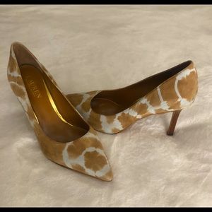Ralph Lauren Suede High Heel Shoes